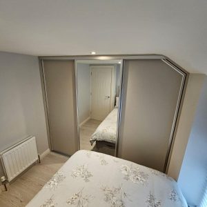 fitted wardrobe installation in Ballymena