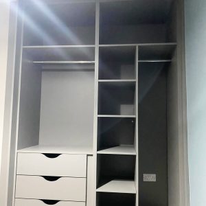 fitted wardrobe installation in ballymena