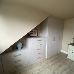 fitted wardrobe installation in ballymena